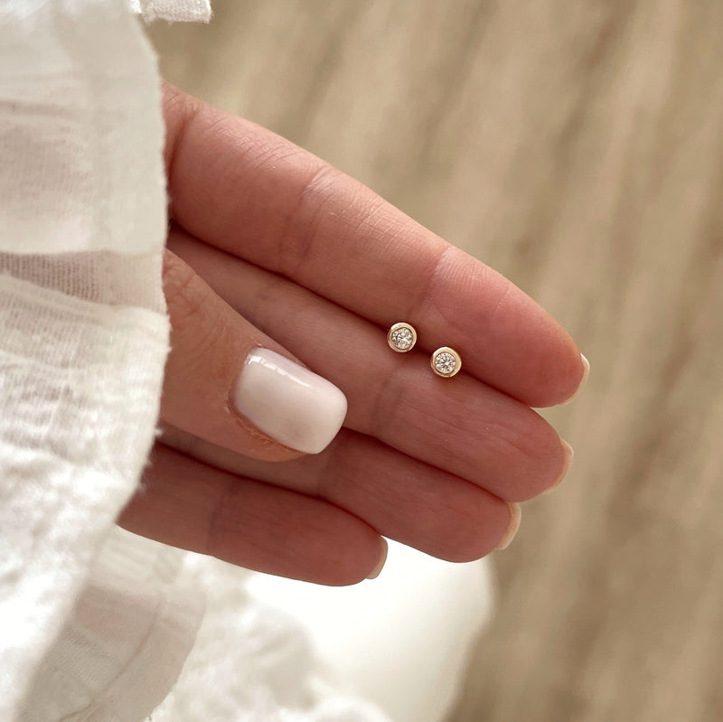 Pendientes Bree - Chapados en Oro
