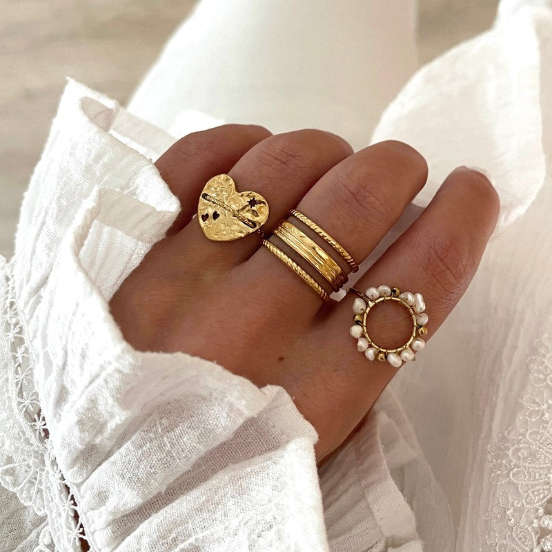 Anillo Daven - Acero