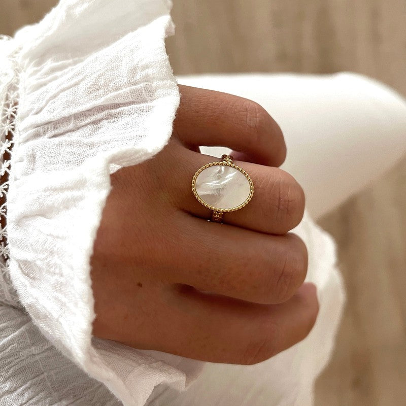 Bague Satine - Acier