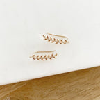 Pendientes “Oriane” bañados en oro-instants-plaisirs-Instants Plaisirs • Joyas
