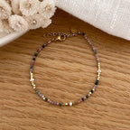 Pulsera Wallis - Acero Turmalina