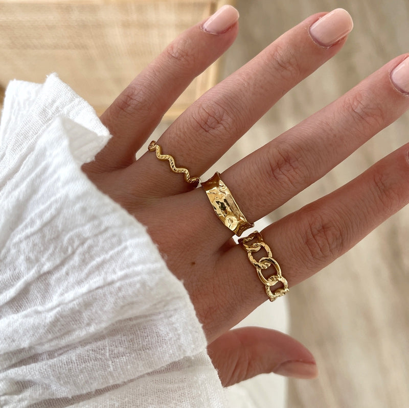 Bague Neva - Acier