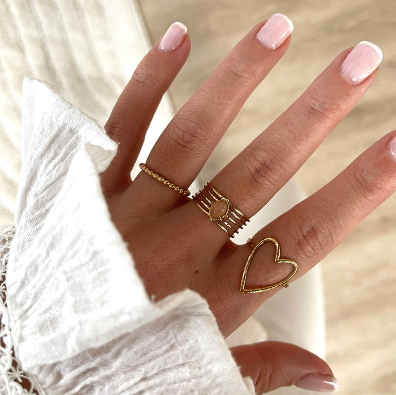 Anillo acero “Manissa”-Anillos-placer-instantáneo-Instants Plaisirs | Joyas