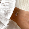 Bracelet "Louka" blanc acier-Bracelets-Instants Plaisirs • Bijoux-Instants Plaisirs | Bijoux