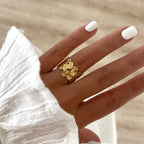 Bague Fei - Acier