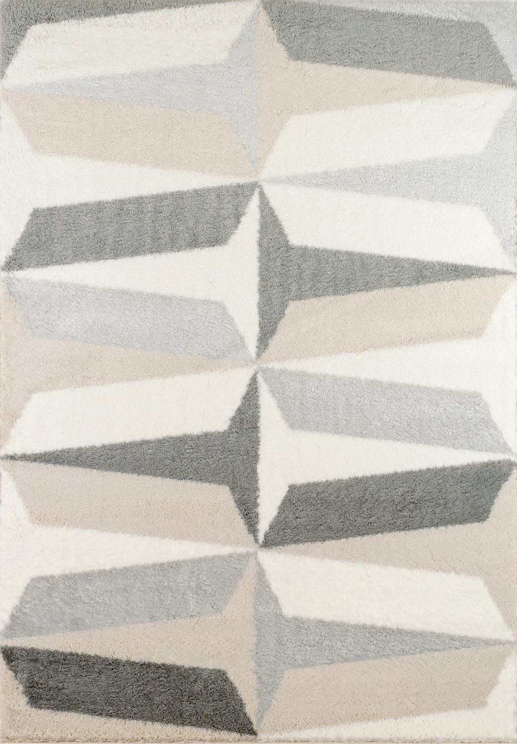 Karena Soft Shaggy Rug 676 - Gray
