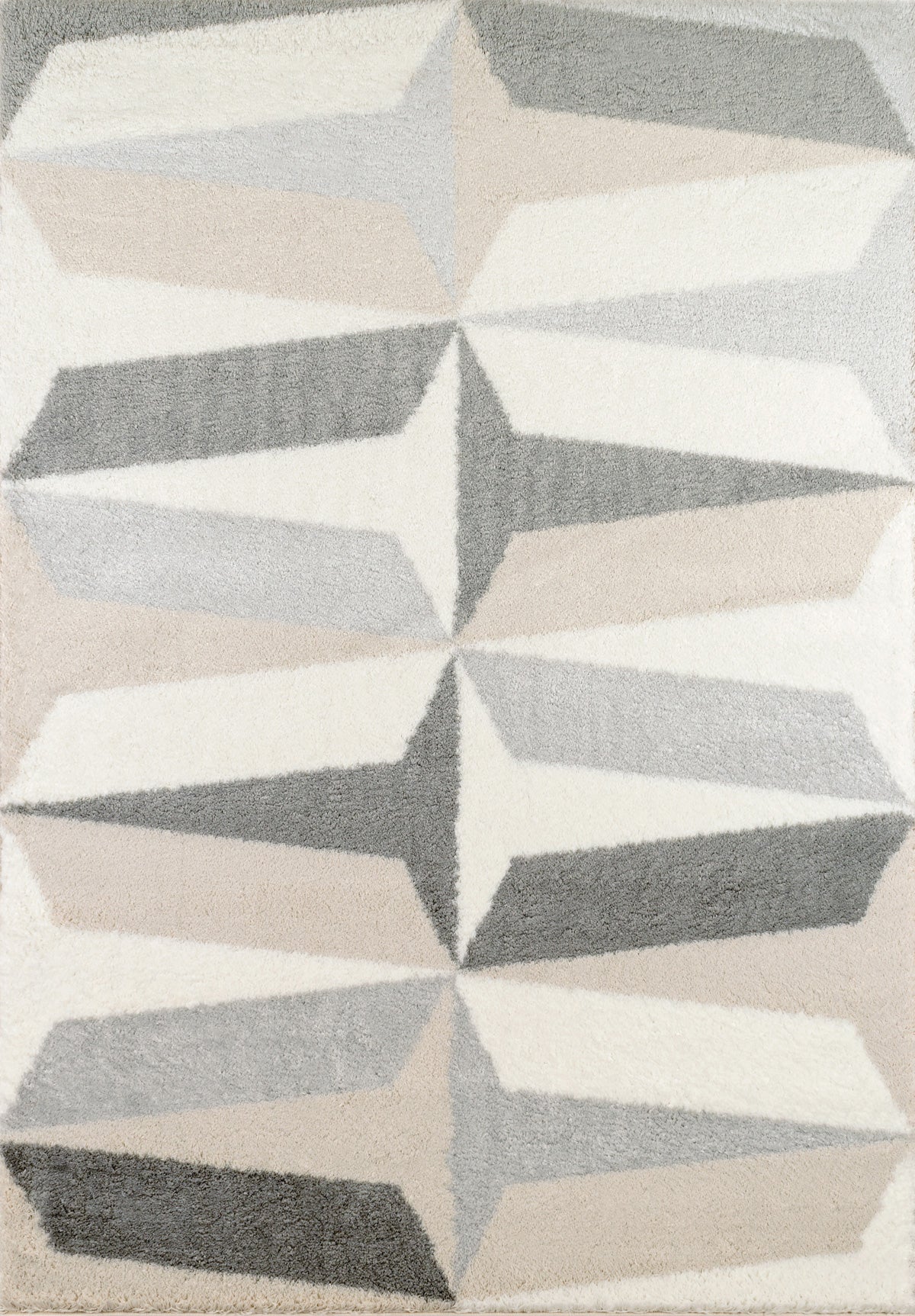 Karena Soft Shaggy Rug 676 - Gray