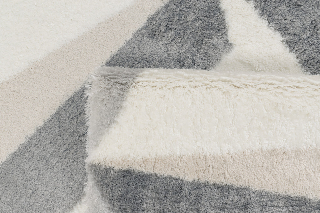 Karena Soft Shaggy Rug 676 - Gray