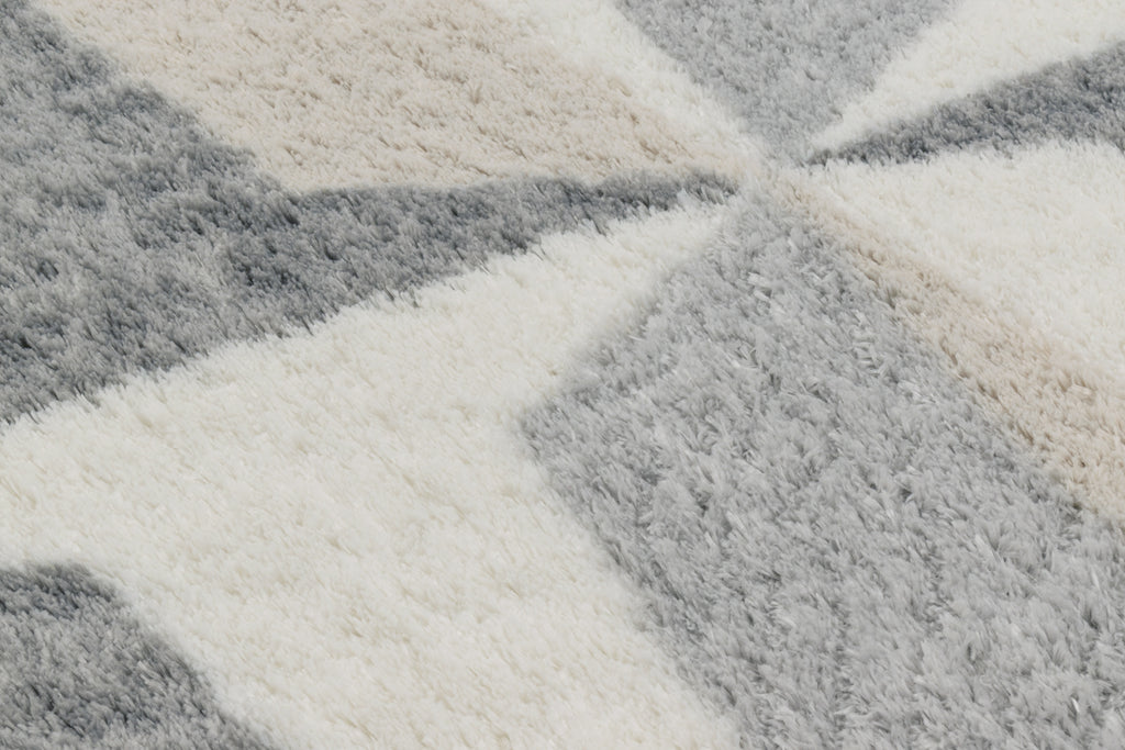 Karena Soft Shaggy Rug 676 - Gray