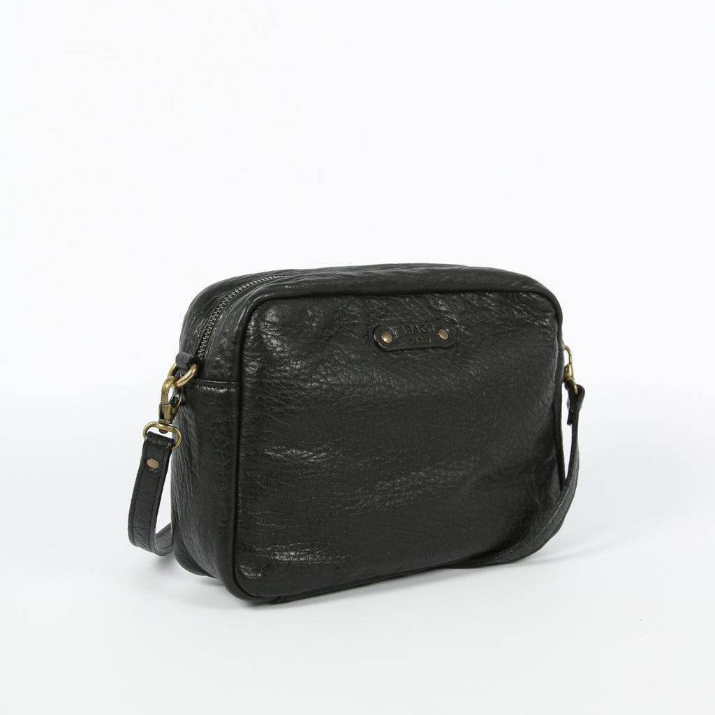 Maelys Shoulder Bag - Black Lambskin