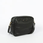 Maelys Shoulder Bag - Black Lambskin