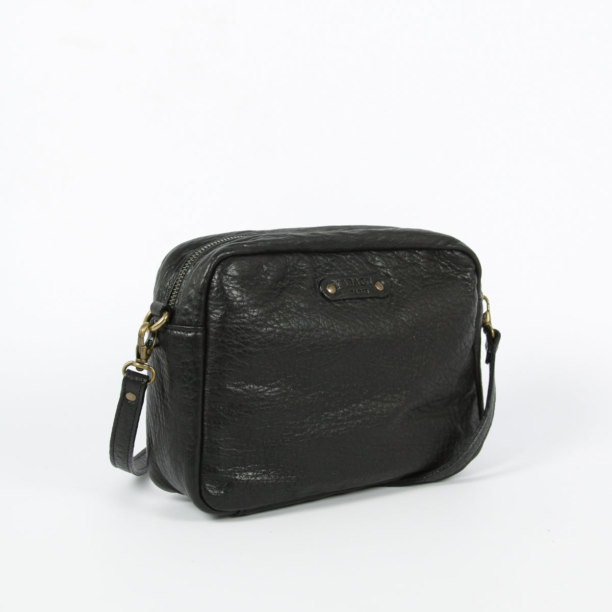Maelys Shoulder Bag - Black Lambskin