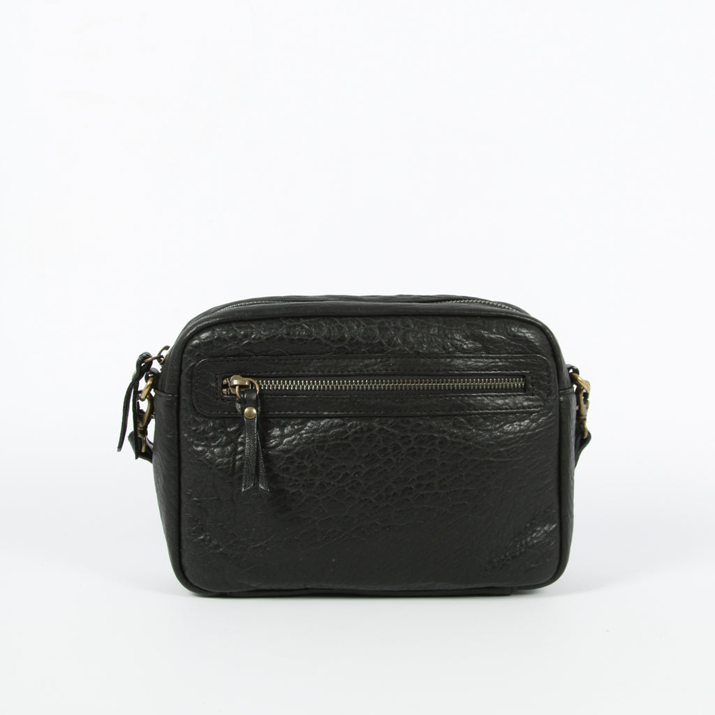 Maelys Shoulder Bag - Black Lambskin
