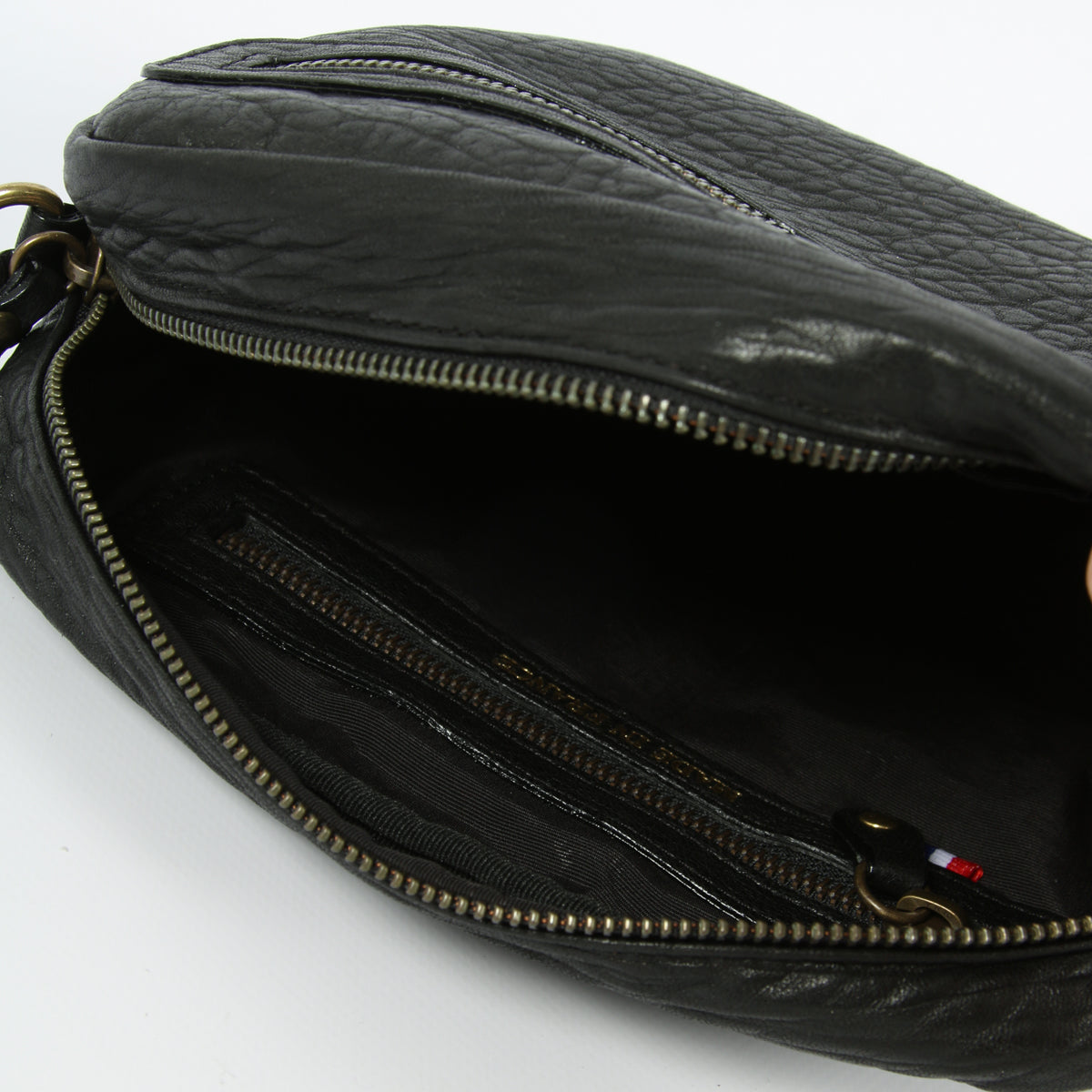 Maelys Shoulder Bag - Black Lambskin