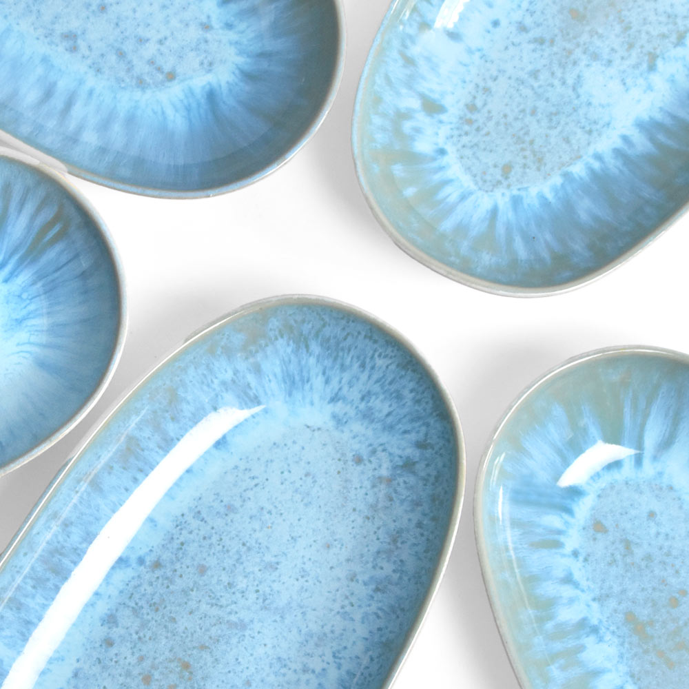 Large Serving Dish - Blue Agua