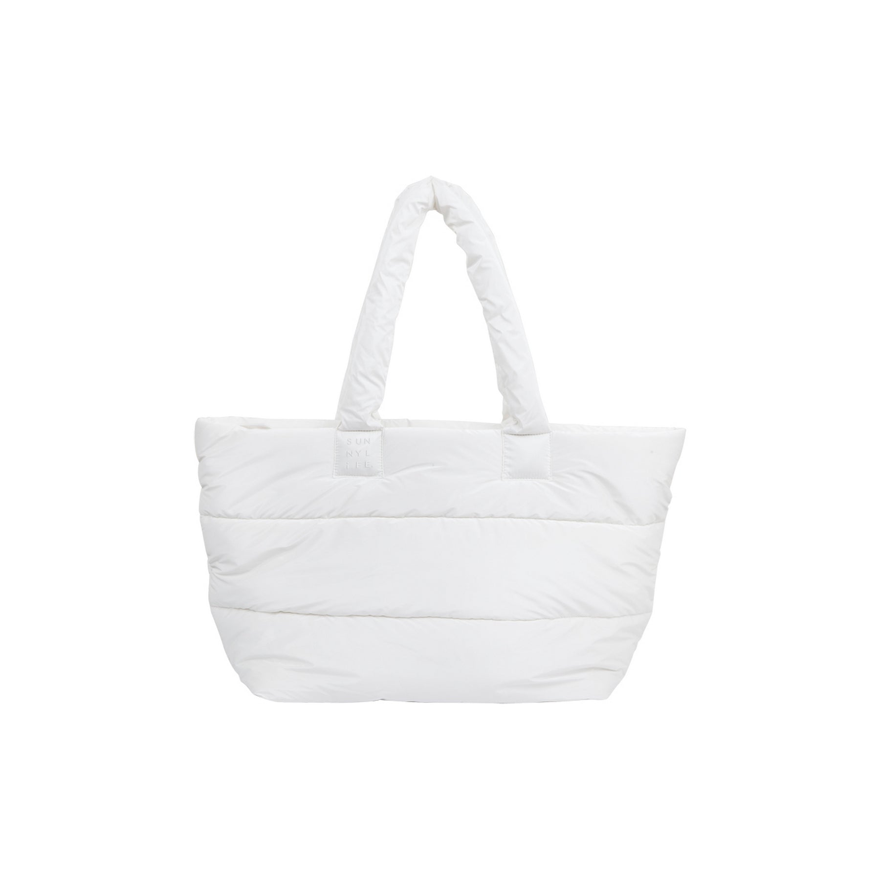 White Beach Bag