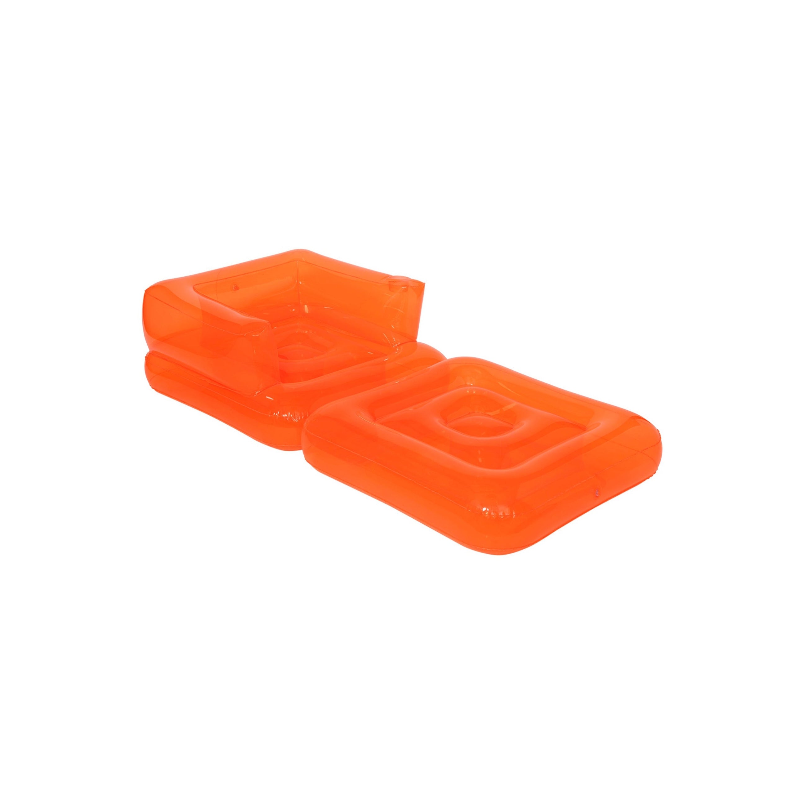 Asiento inflable para adultos Lilo - Naranja