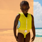 Chaleco de natación Smiley - Amarillo