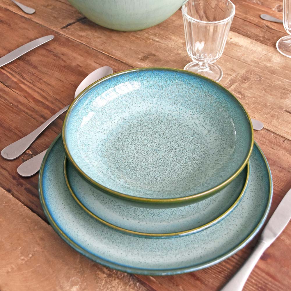 Service Pour 4 - Vert Turquoise
