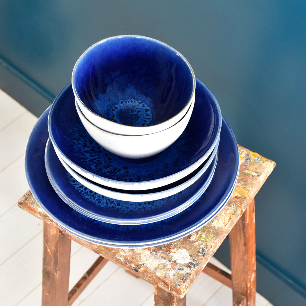Dinnerware Set for 2 - Odyssey Blue