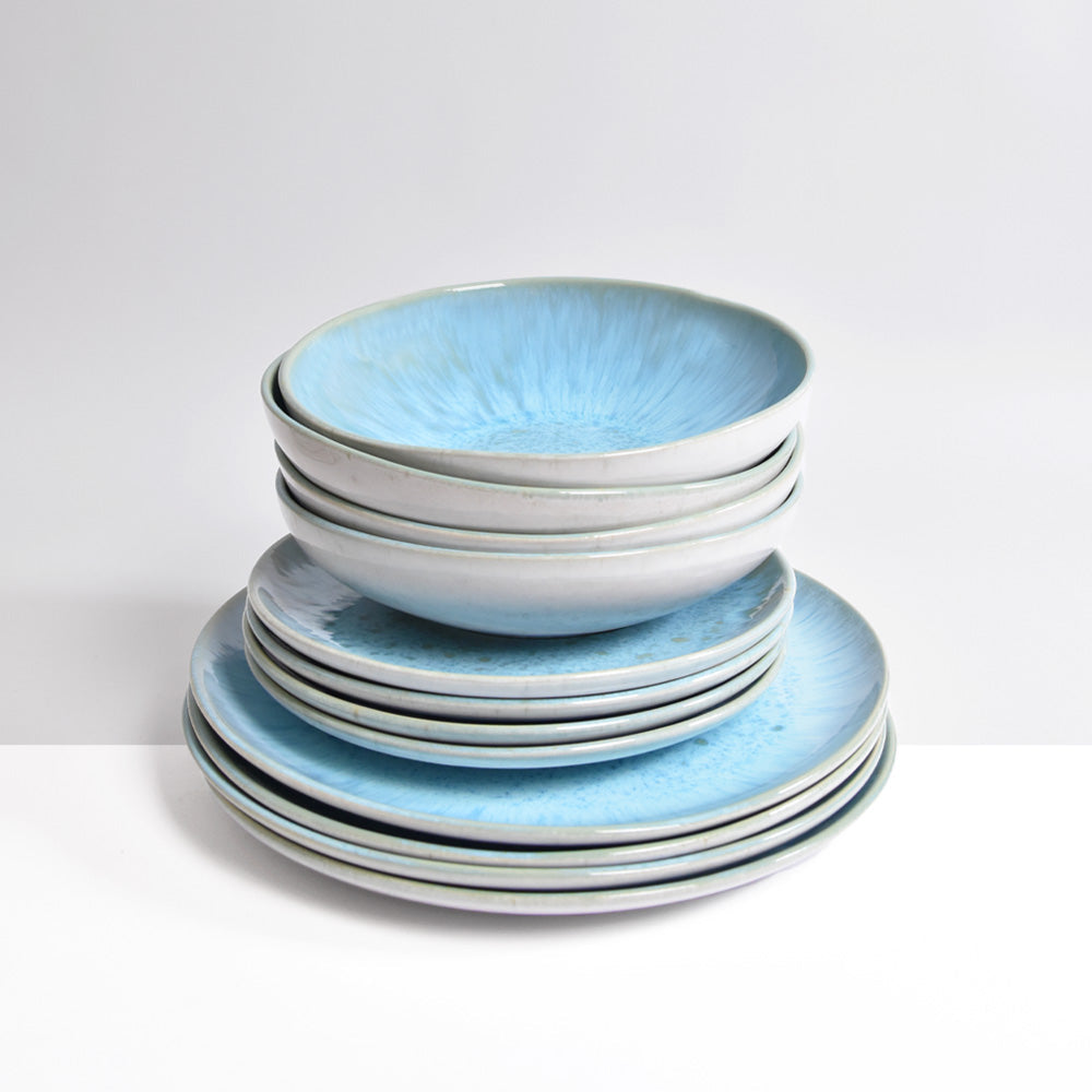 Dinner Set for 4 - Água Blue