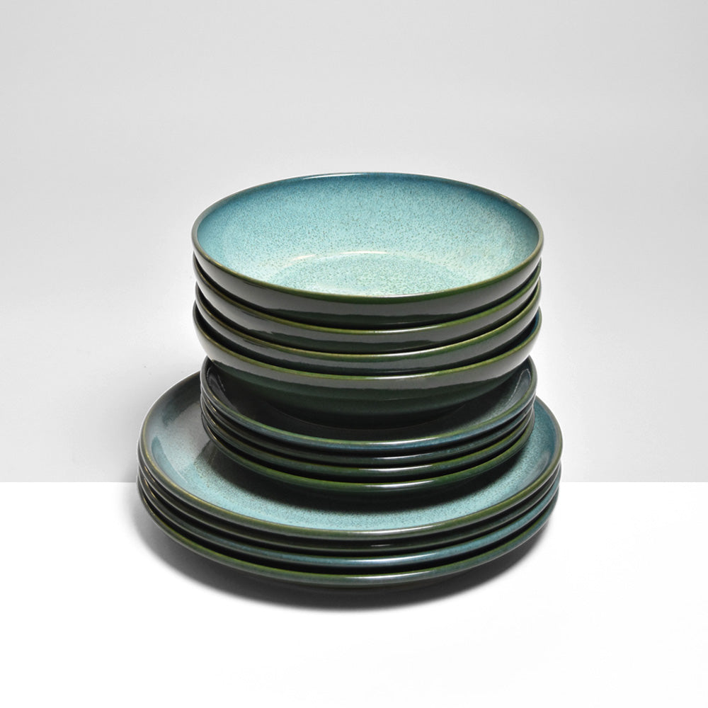 Service Pour 4 - Vert Turquoise