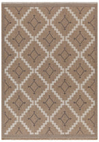 Jute Look Rug Tulum 9041 - Jute Pattern - Brown - Indoor / Outdoor