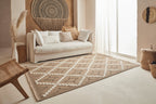 Jute Look Rug Tulum 9041 - Jute Pattern - Brown - Indoor / Outdoor