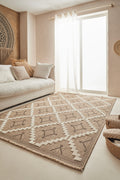 Jute Look Rug Tulum 9041 - Jute Pattern - Brown - Indoor / Outdoor