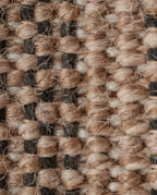 Jute Look Rug Tulum 9048 - Jute Pattern - Black - Indoor / Outdoor
