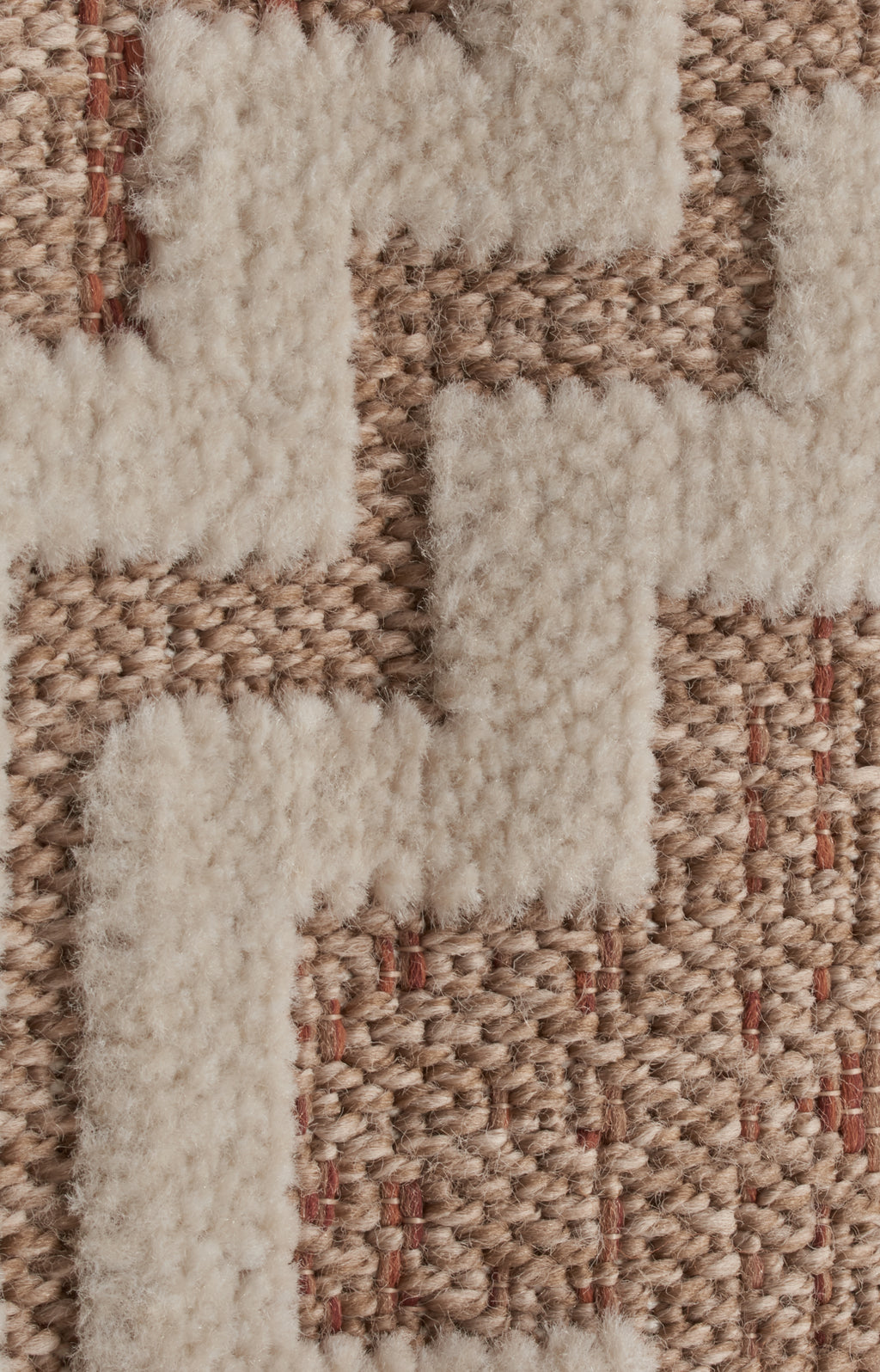 Jute Look Rug Tulum 9048 - Jute Pattern - Terra - Indoor / Outdoor