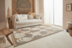 Jute Look Rug Tulum 9062 - Jute Pattern - Blue - Indoor / Outdoor