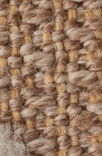 Jute Look Rug Tulum 9062 - Jute Pattern - Yellow - Indoor / Outdoor