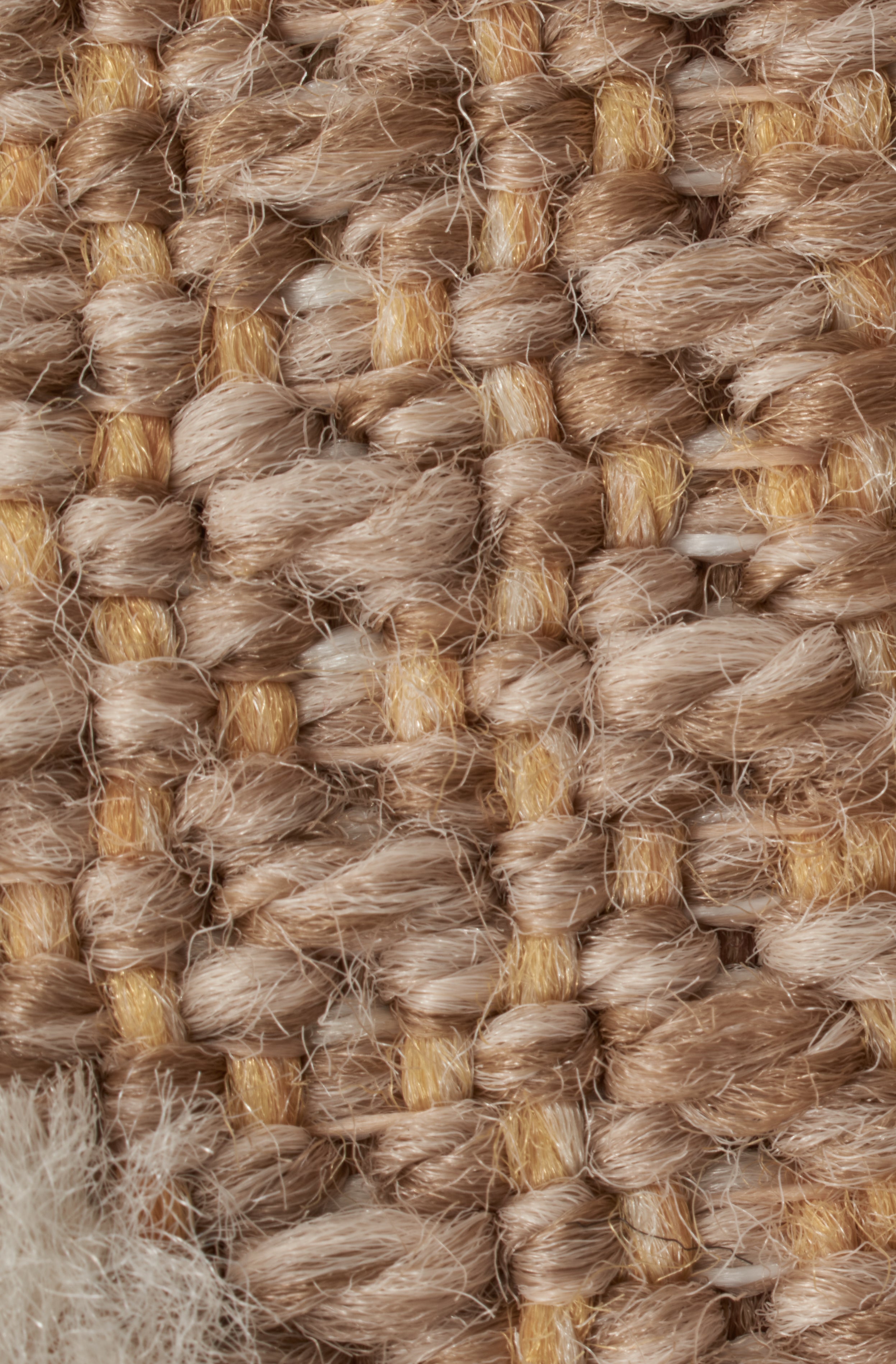Jute Look Rug Tulum 9062 - Jute Pattern - Yellow - Indoor / Outdoor