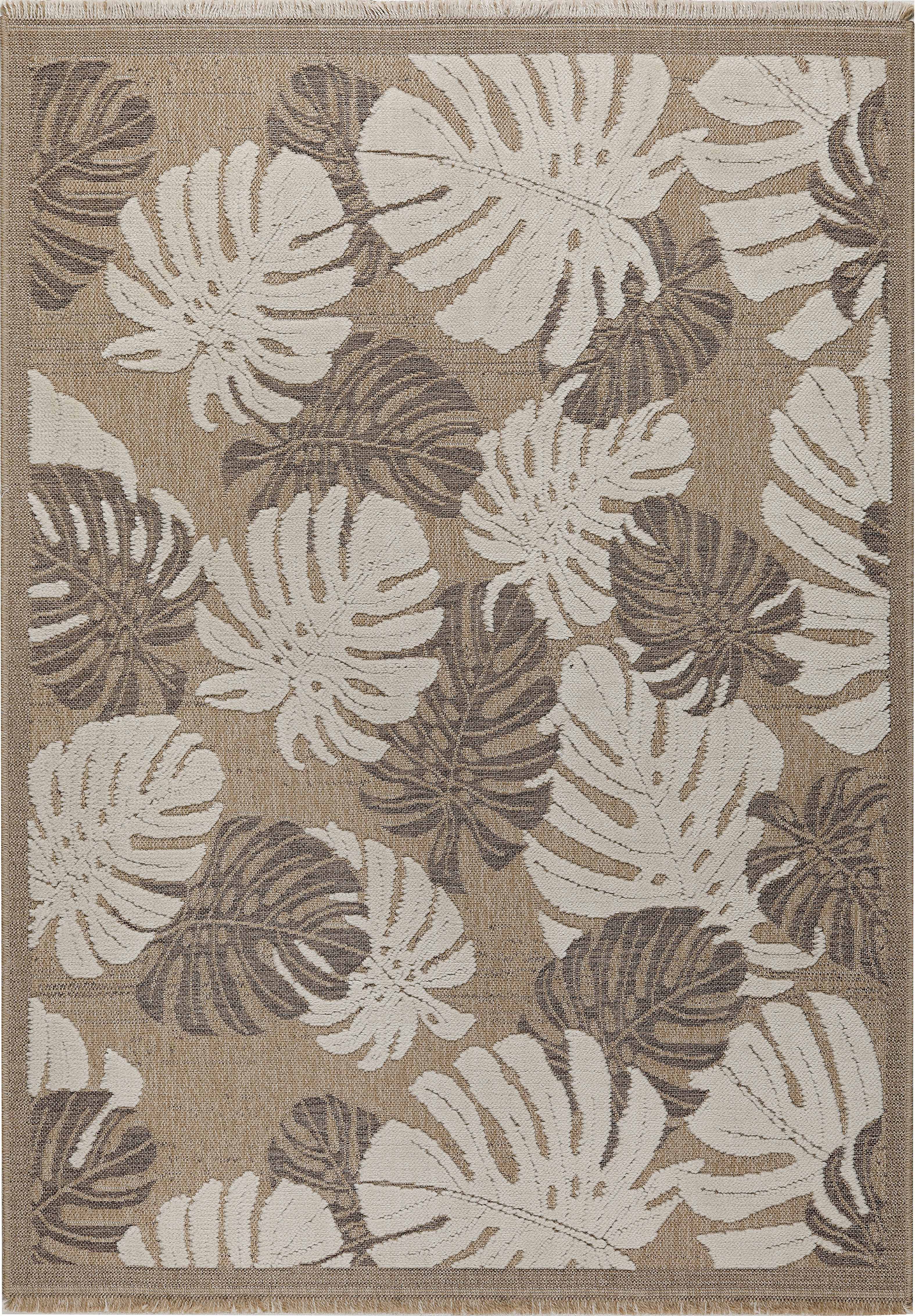 Tulum - Tapis D'Intérieur/Extérieur - Polypropylène - Marron