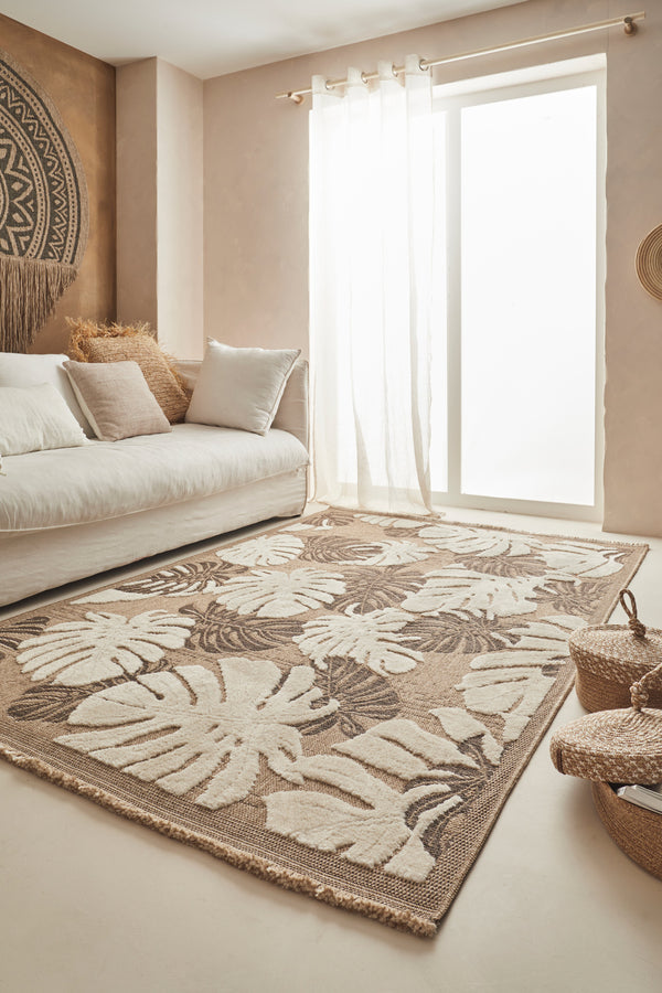 Tulum - Indoor/Outdoor Rug - Polypropylene - Brown