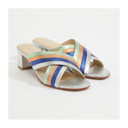 Sandales Wesley - Silver+Electricblue+Orange+Green