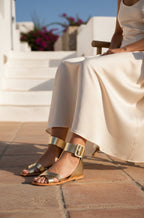 Sandalias Sofia - Oro Oscuro
