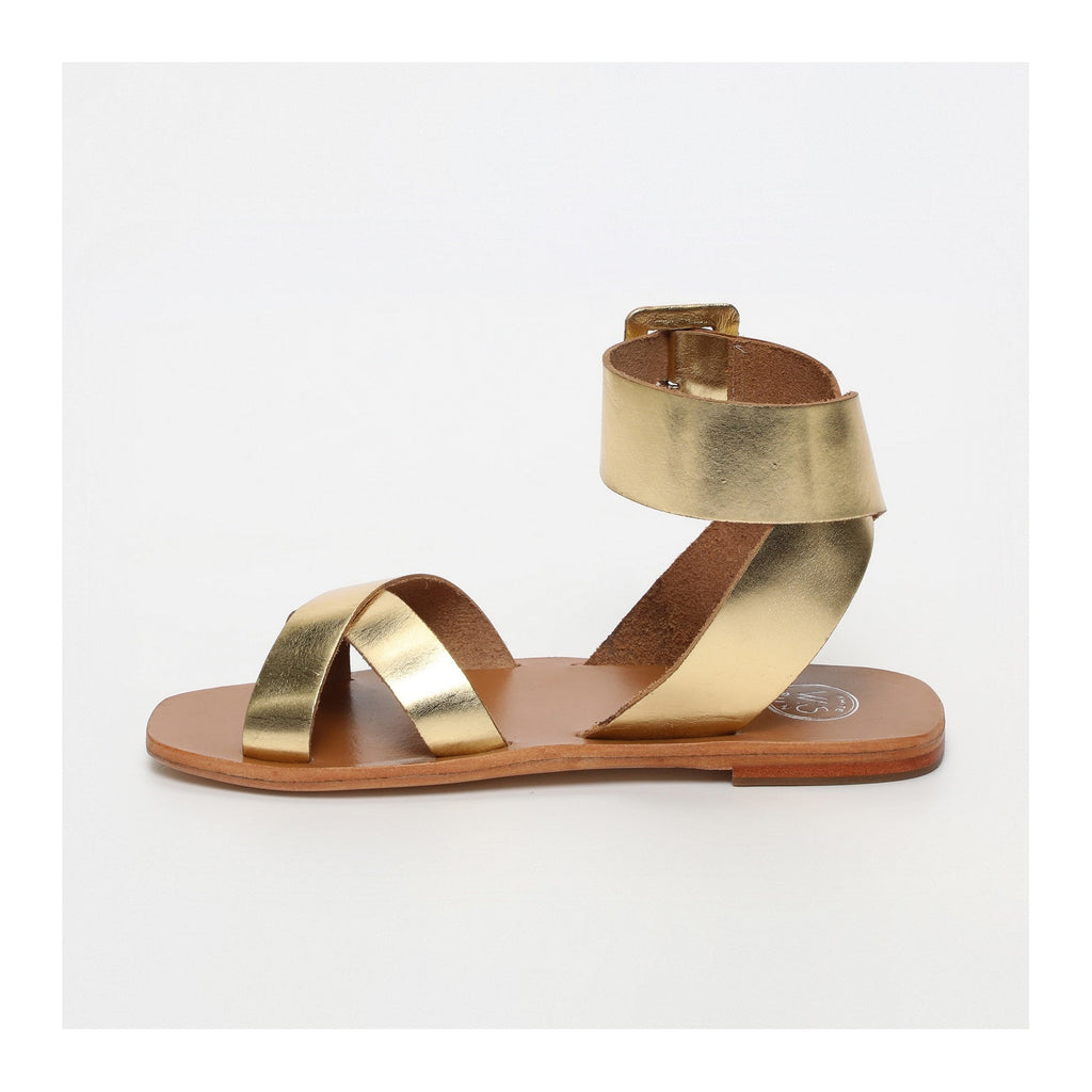 Sandalias Sofia - Oro Oscuro