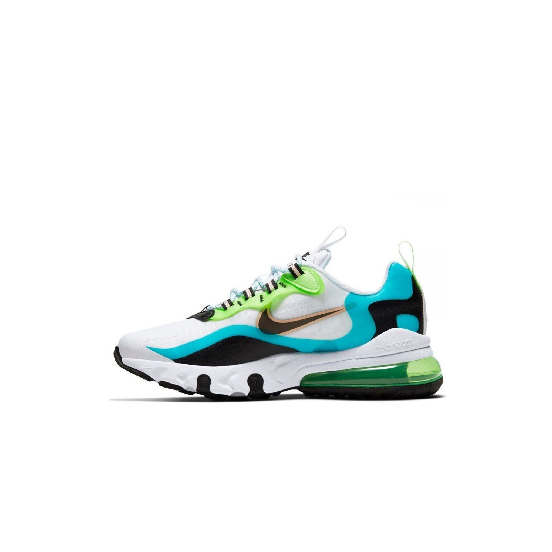 Air Max 270 React Gs - Junior - Blanc - Nike2 - The Bradery