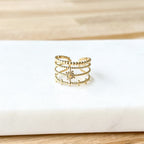 Anillo de acero “Chiara”-Anillos-placer-instantáneo-Instants Plaisirs • Joyas