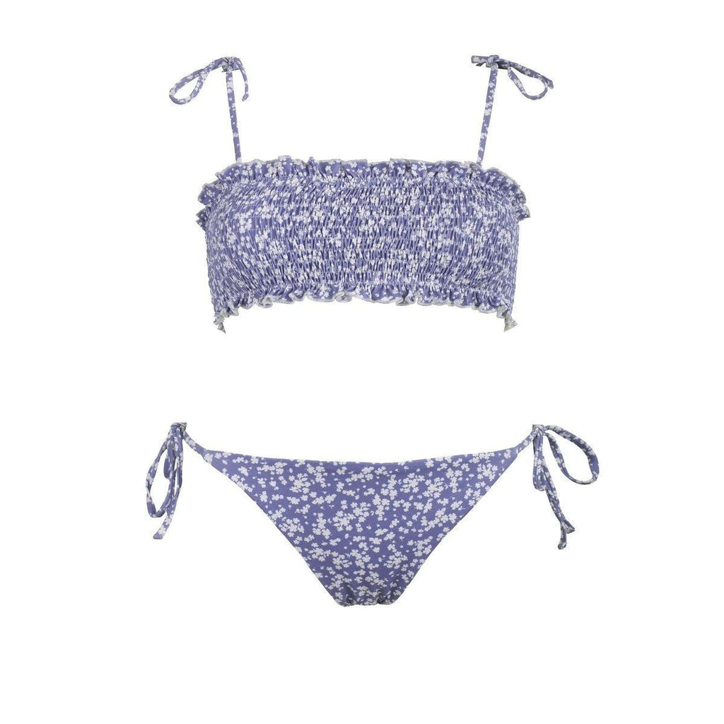 Milos Bikini Bottom - Blue - Robin Collection -The Bradery