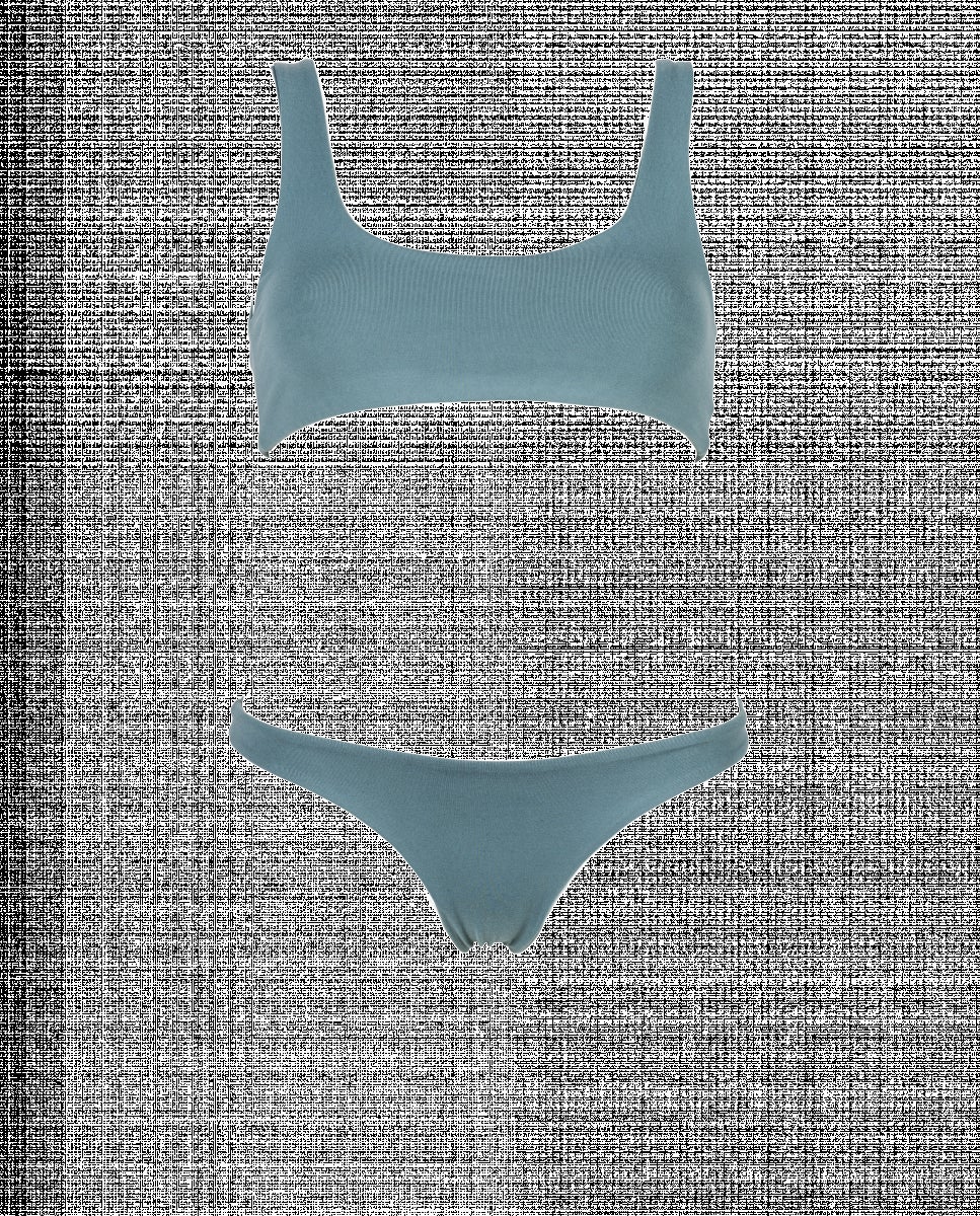 Runner Tee Bikini Bottom - Green - Robin Collection -The Bradery