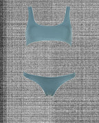 Runner Tee Bikini Bottom - Green - Robin Collection -The Bradery