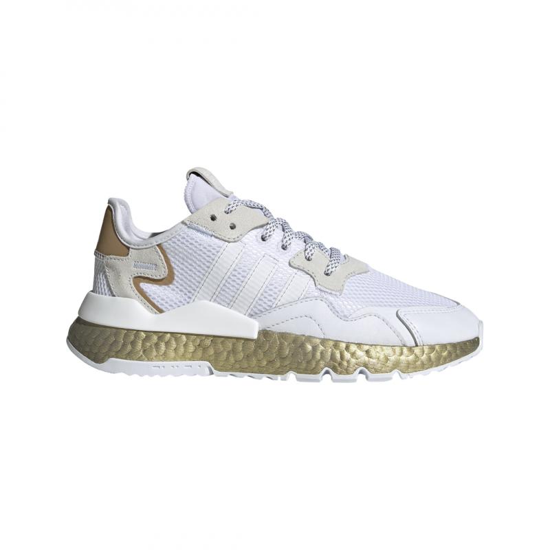 Basket Adidas Originals Nite Jogger - Blanc - Femme CHAUSSURE Adidas