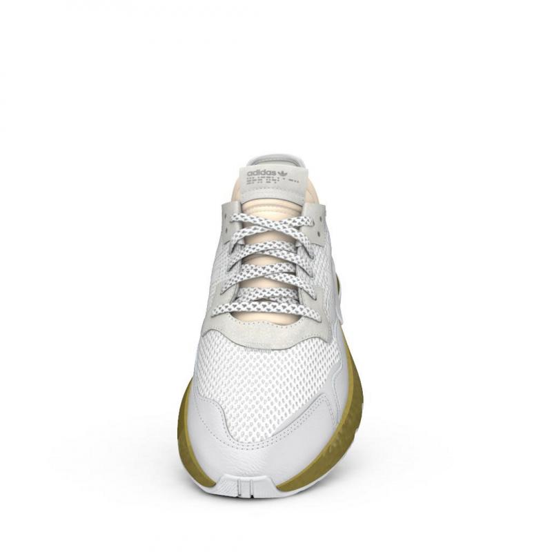Basket Adidas Originals Nite Jogger - Blanc - Femme CHAUSSURE Adidas