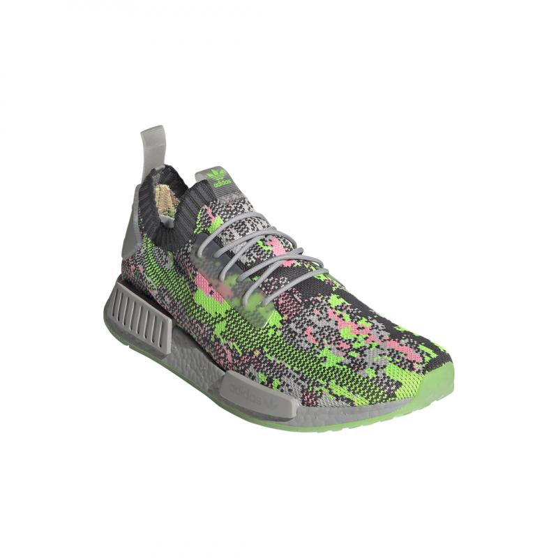 Adidas Originals Nmd R1 Primeknit Sneaker - Anthracite - Men Adidas SHOES