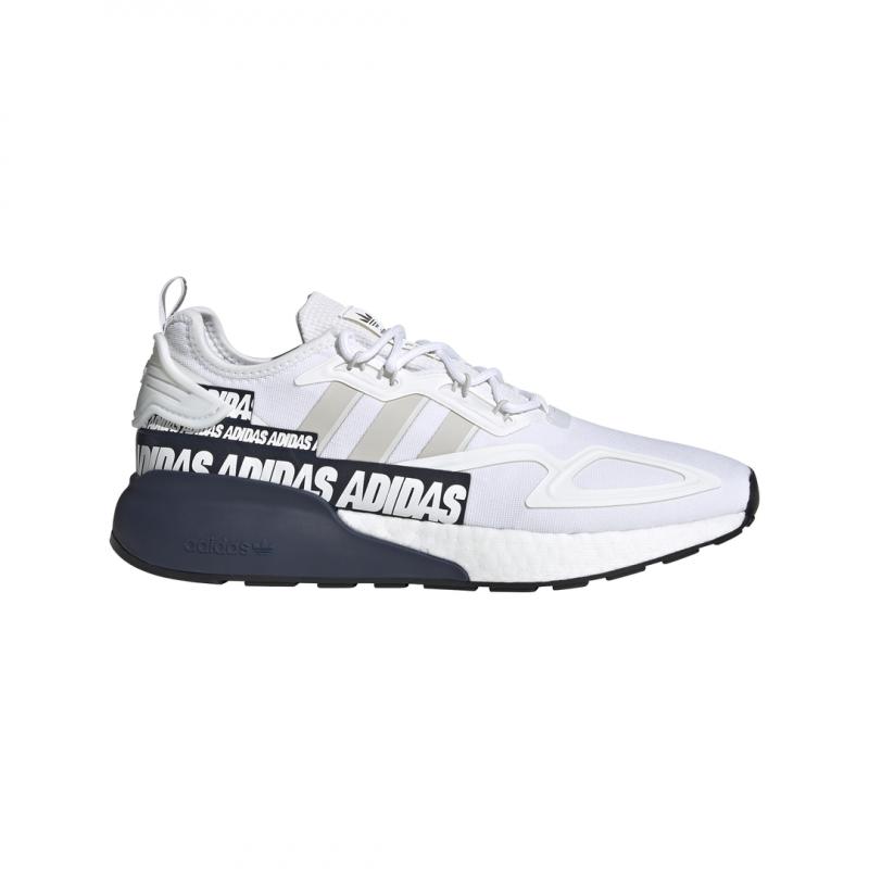 Basket Adidas Originals Zx 2K Boost Pure - Blanc - Homme CHAUSSURE Adidas