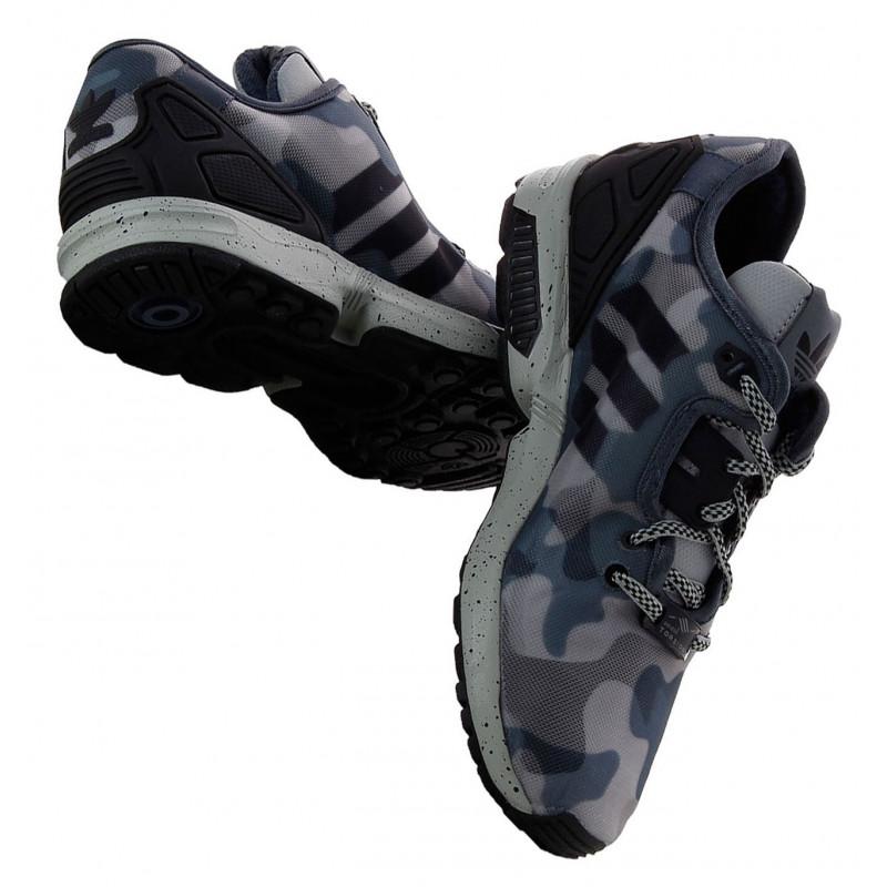 Adidas Originals Zx Flux Decon Sneaker - Gray - Unisex Adidas SHOES