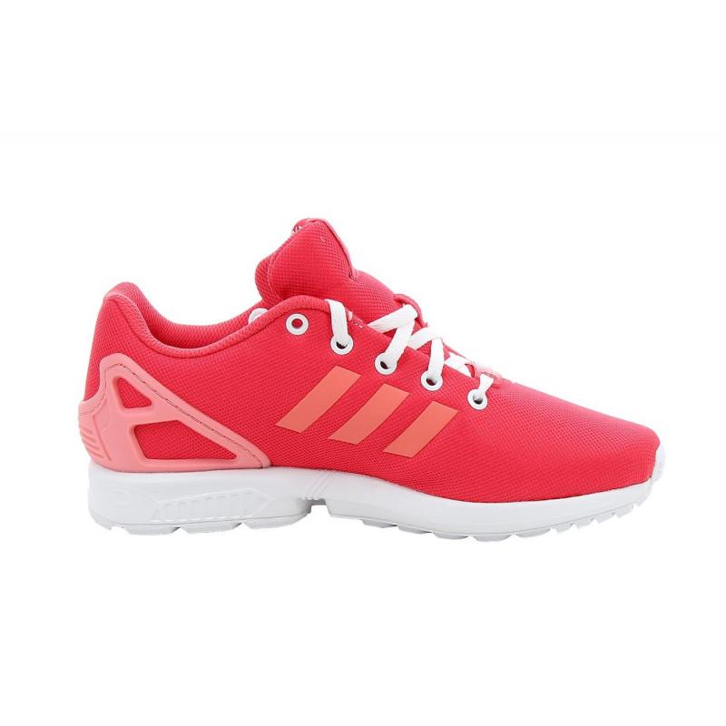 Basket Adidas Originals Zx Flux Junior - Rose - Junior CHAUSSURE Adidas